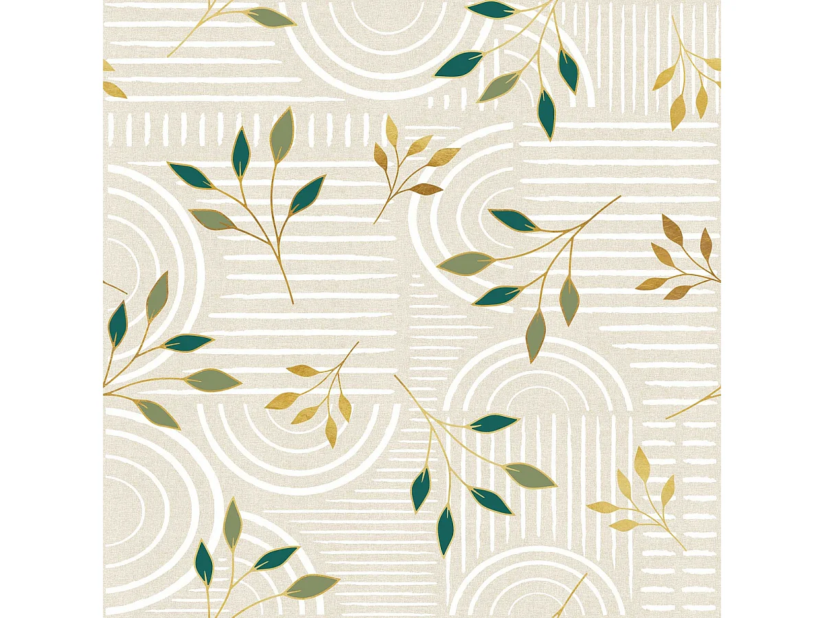 Nappe Antitache Ronde "Ambel" 180cm Naturel