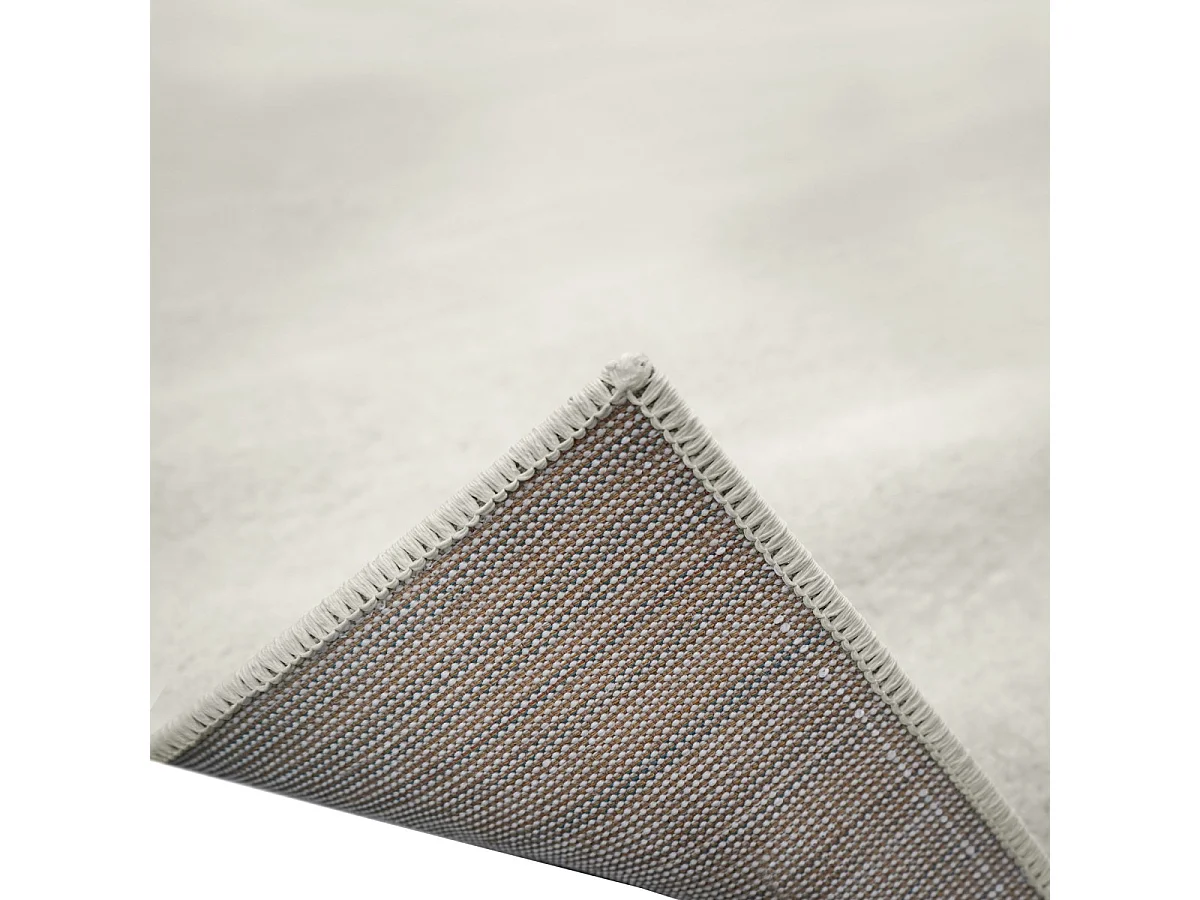 Tapis Frisé Uni "Belluni" 120x170cm Naturel