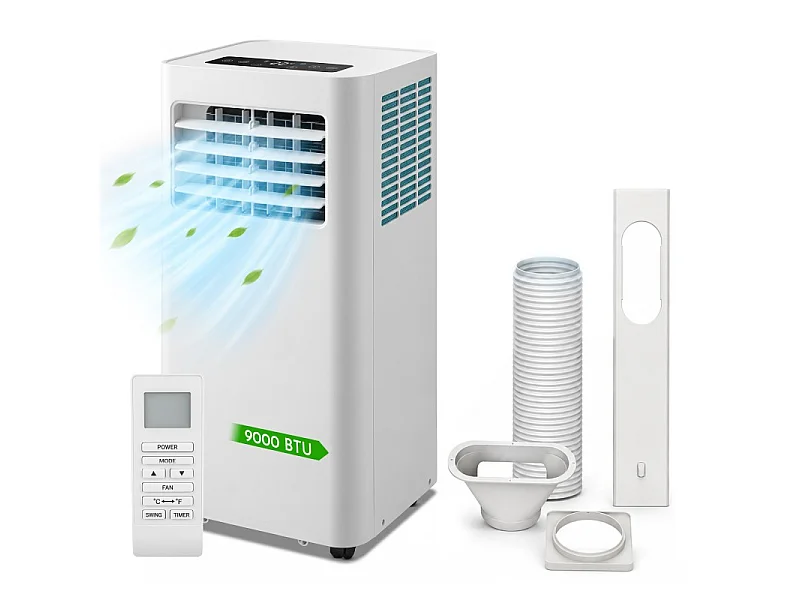 Climatiseur Mobile 9000 Btu - 3 En 1 - Télécommande