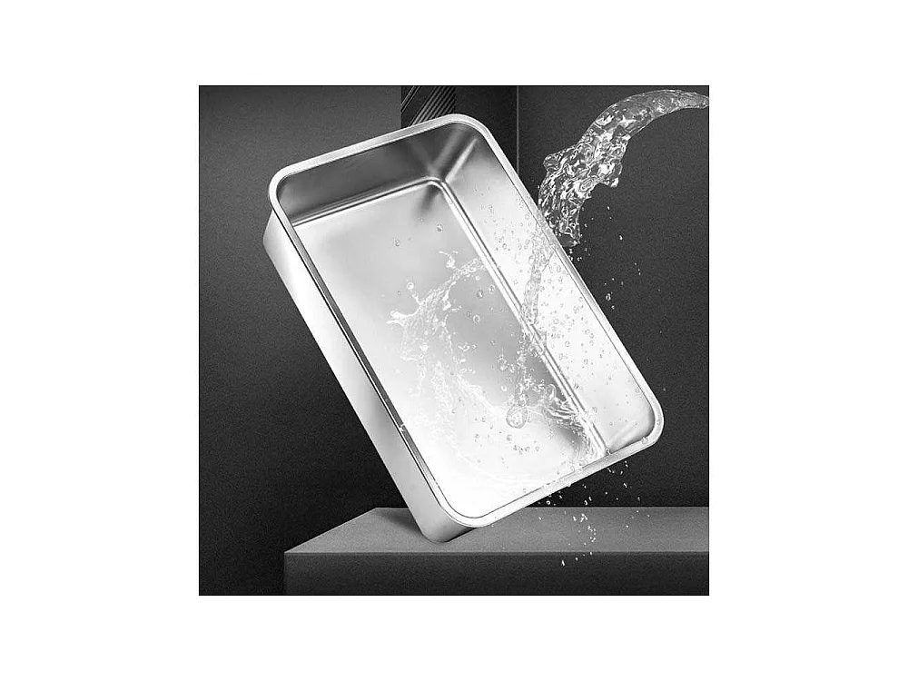 Bac à litière modulable 20L en inox Osiris