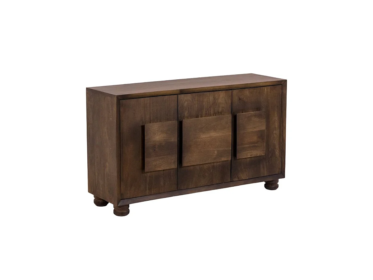 Buffet en bois de manguier foncé Hestia