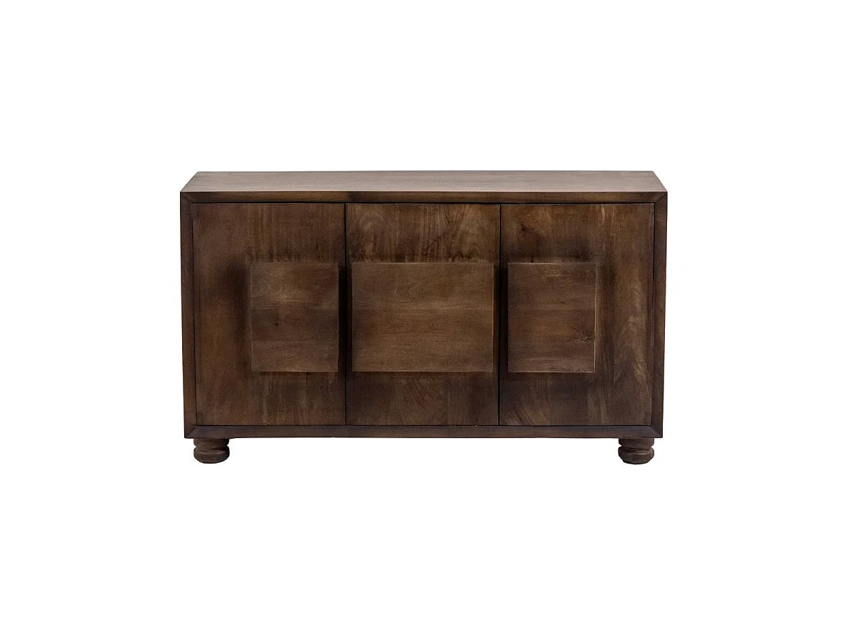 Buffet en bois de manguier foncé Hestia