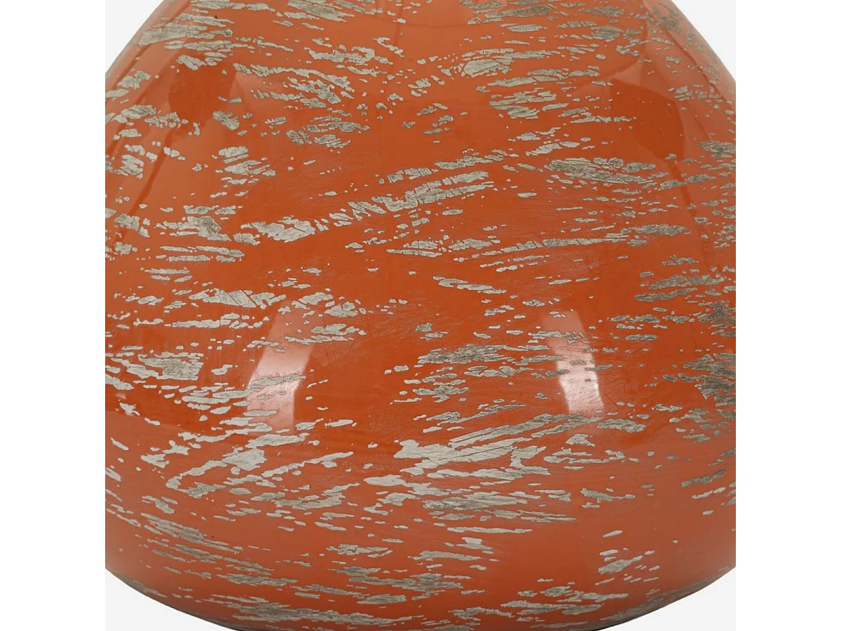 Oranje tafellamp in moderne stijl, 30x49 cm