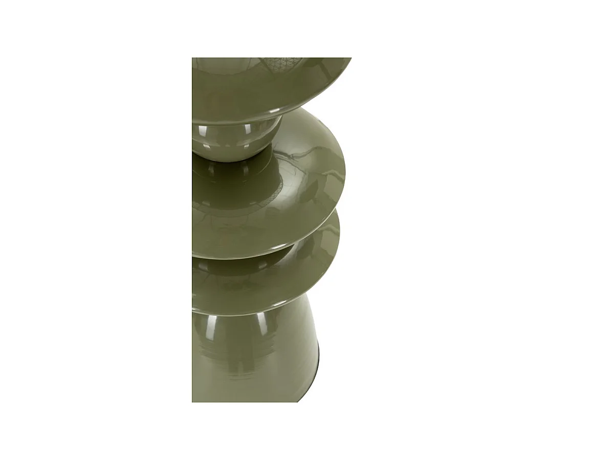 Lampe à Poser Totem en Métal "Pila" 71cm Vert