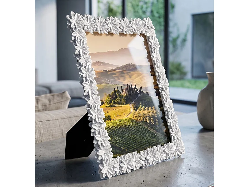 Cornice floreale romantica cm 26,7x2x31,3  (misura interna cm 20x25)