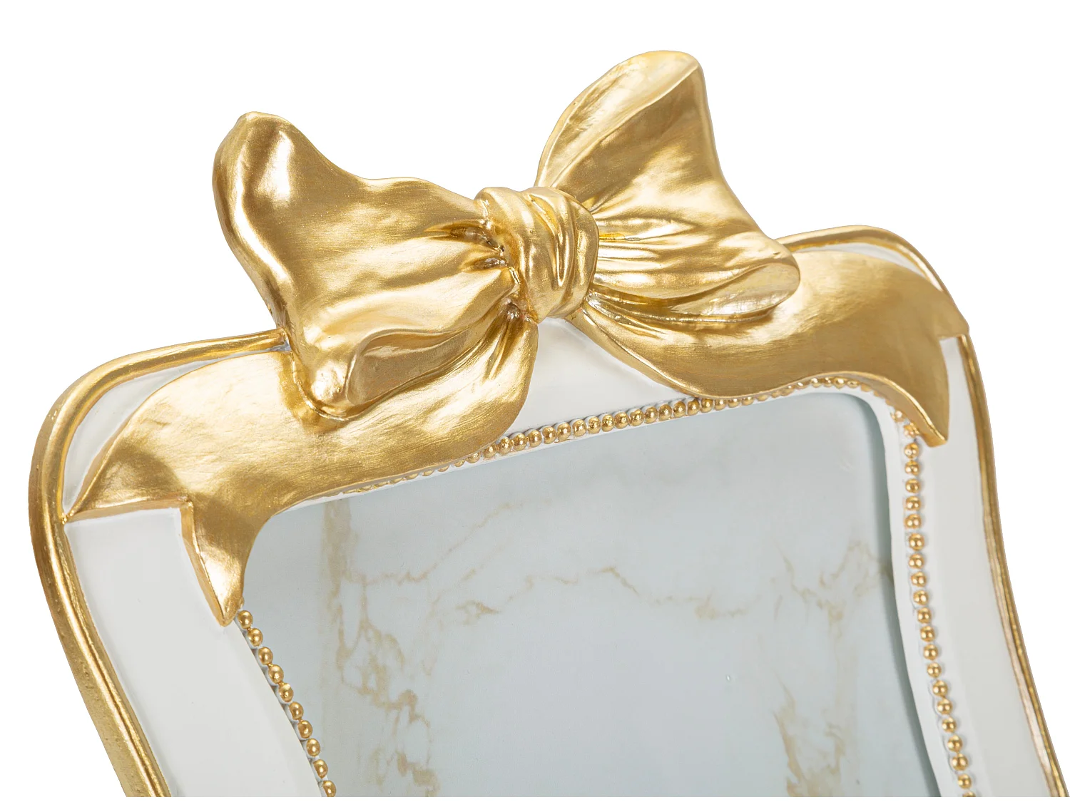 Cornice romantica con fiocco cm 20,5x2x28,6 (misura interna cm 15x20)