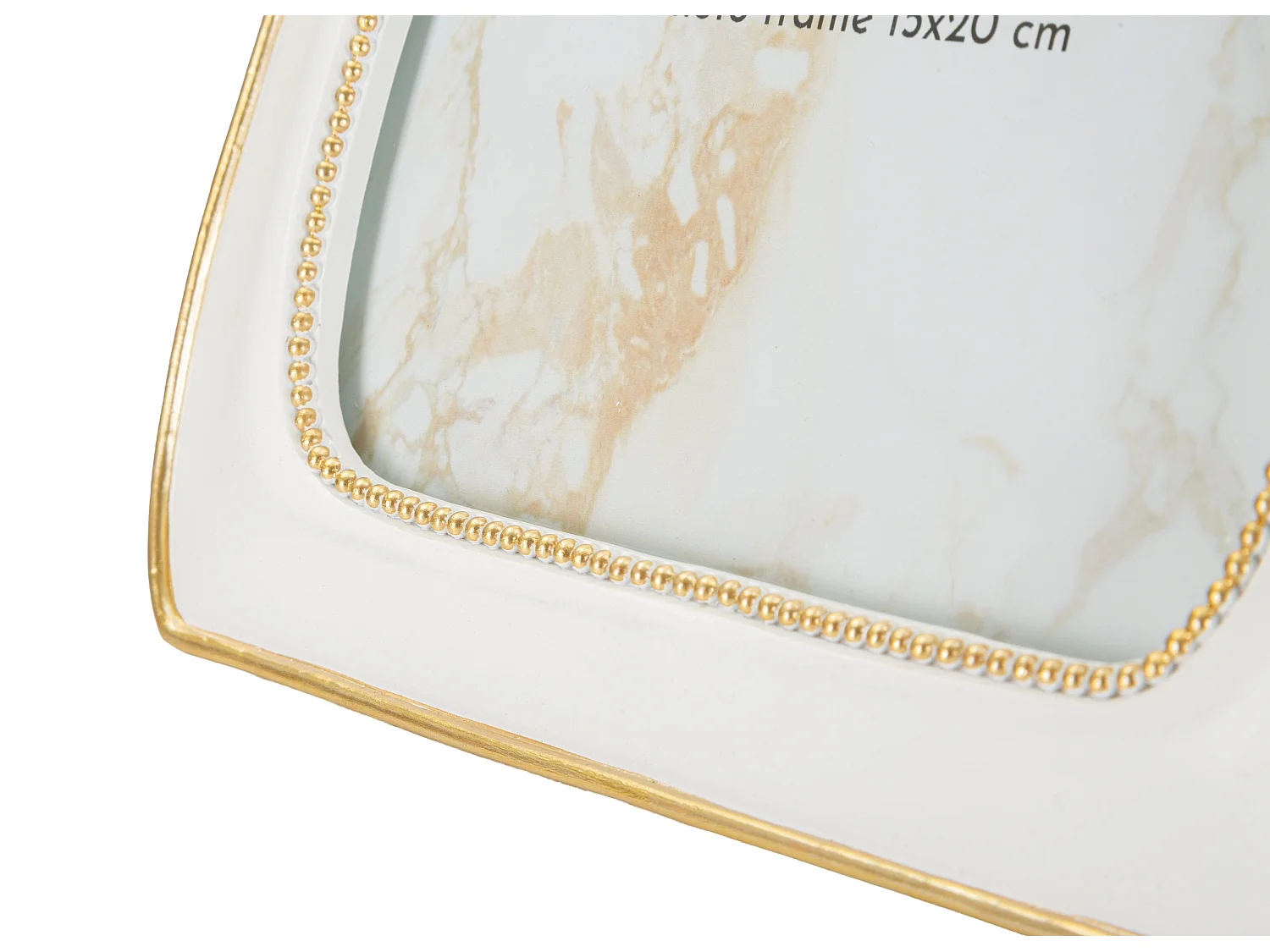 Cornice romantica con fiocco cm 20,5x2x28,6 (misura interna cm 15x20)