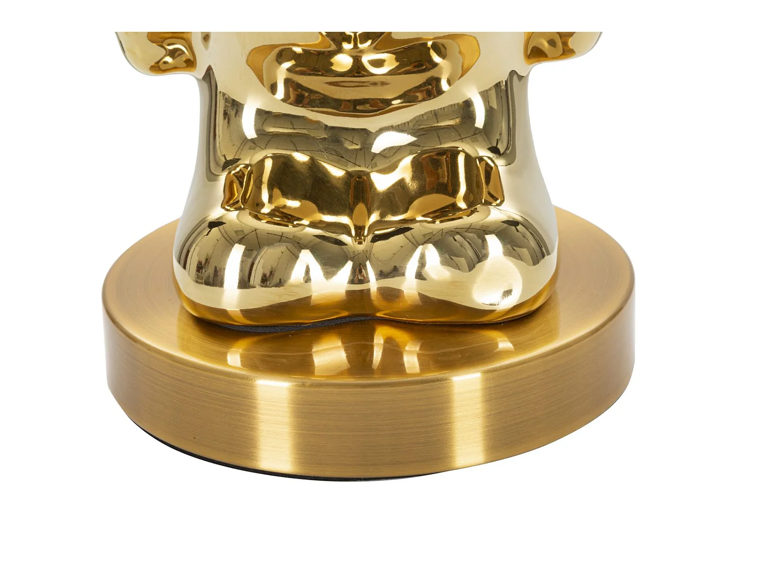 Gouden keramische tafellamp cm ø 30x 54