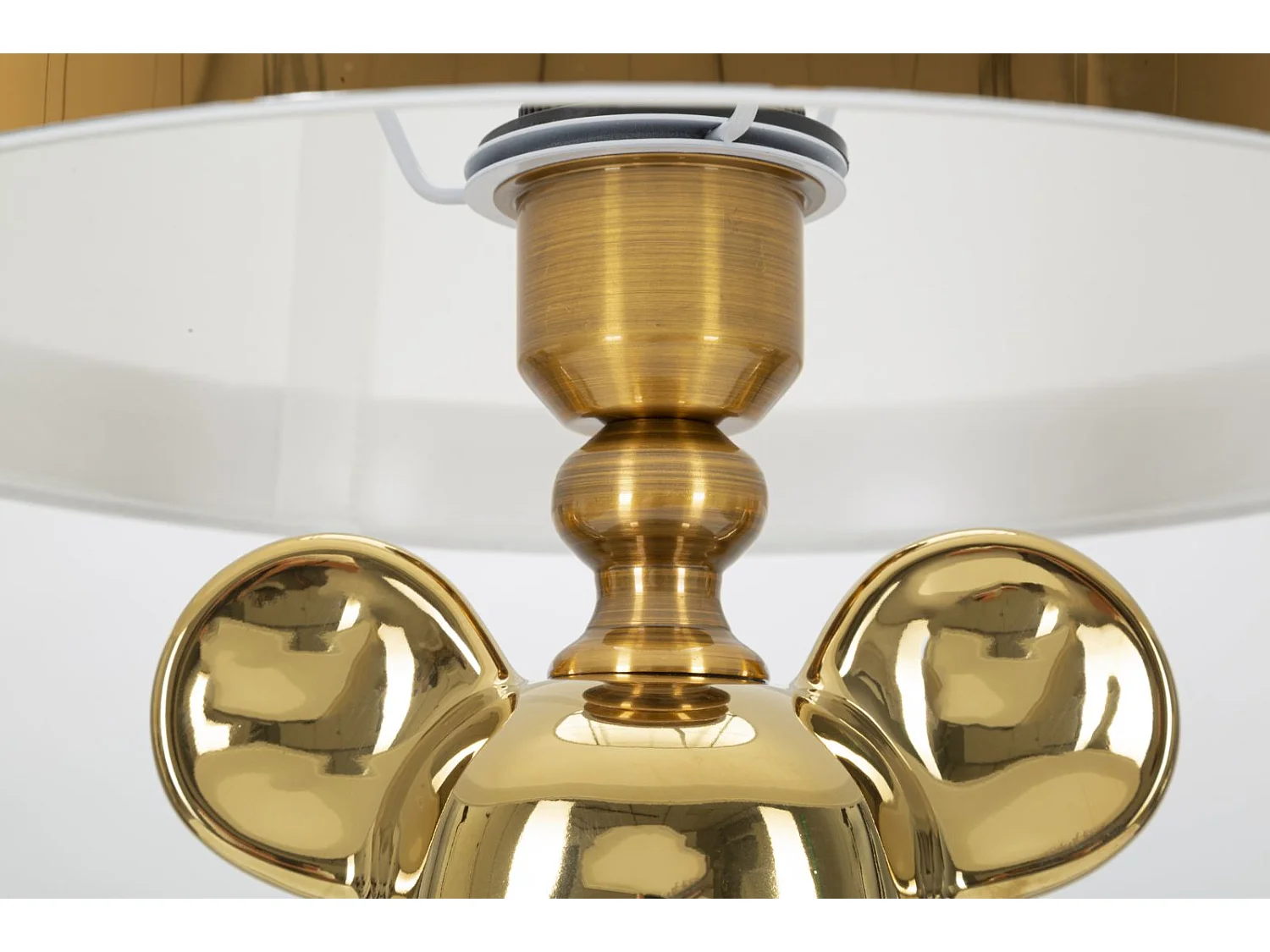 Gouden keramische tafellamp cm ø 30x 54
