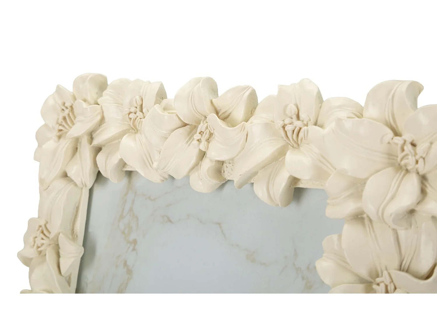 Cornice floreale romantica cm 22x2,2x27,3 (misura interna cm 15x20)