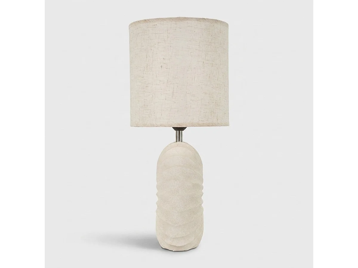 Lampe de table en céramique avec abat-jour Sea Star Poise L