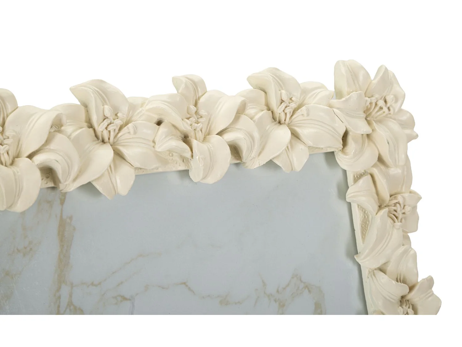 Cornice floreale romantica cm 27,5x2,3x32,5(misura interna cm 20x25)