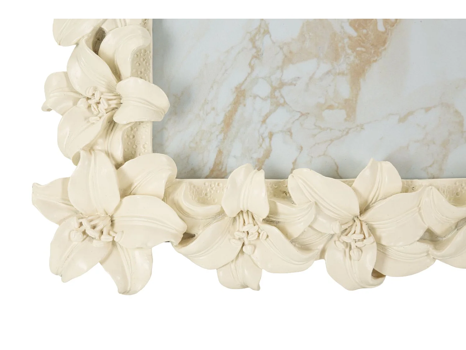Cornice floreale romantica cm 27,5x2,3x32,5(misura interna cm 20x25)