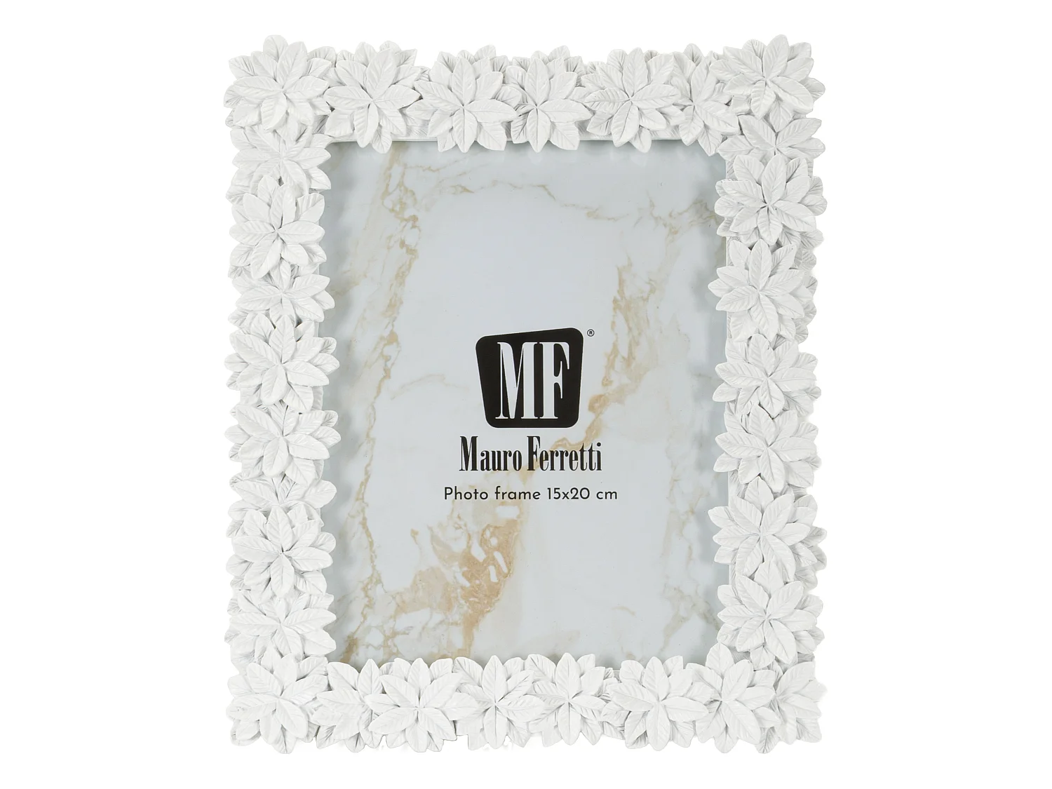 Cornice floreale romantica  cm 21x1,9x25,7 (misura interna cm 10x15)