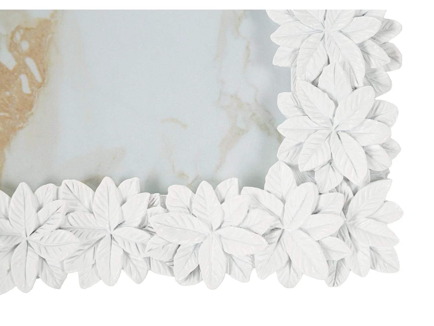 Cornice floreale romantica  cm 21x1,9x25,7 (misura interna cm 10x15)