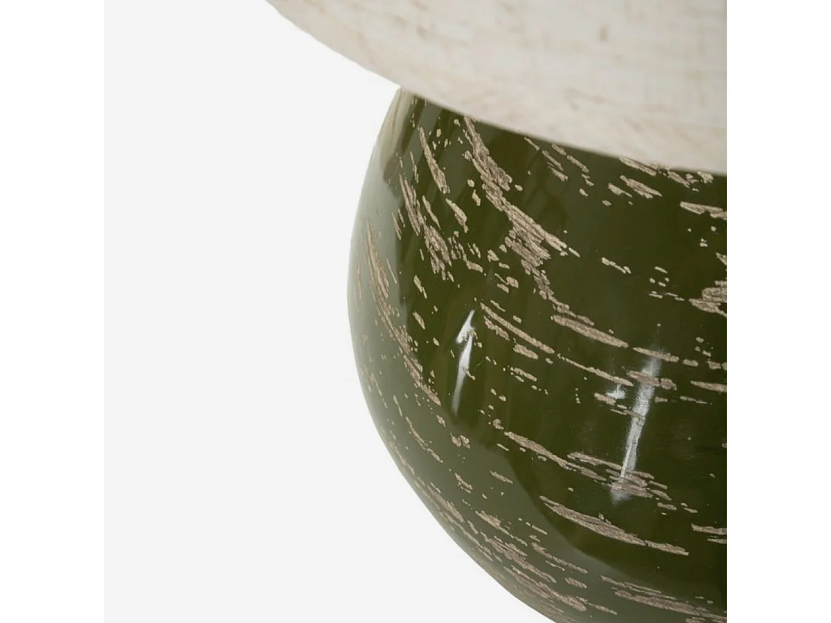 Groene tafellamp in moderne stijl, 30x49 cm