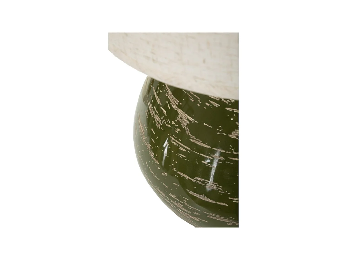 Lampe à Poser en Céramique "Ravenna" 49cm Vert