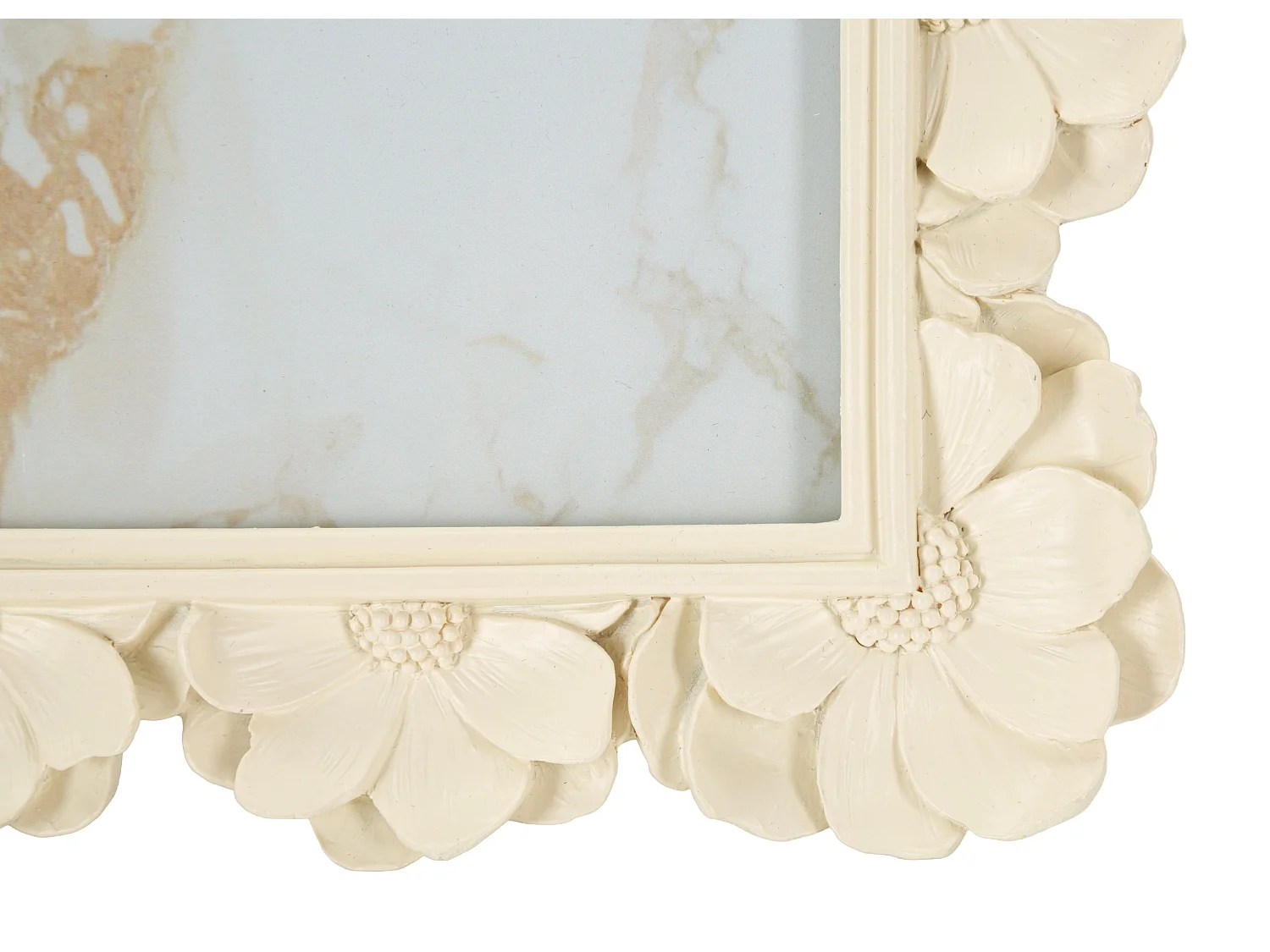 Cornice floreale shabby chic cm 21,5x2,2x27,2.