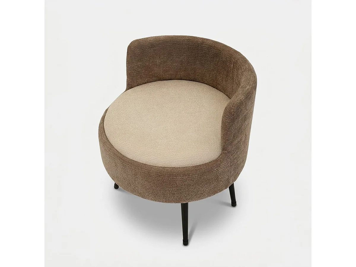 Fauteuil rembourré design scandinave Vipe Poised Comfort