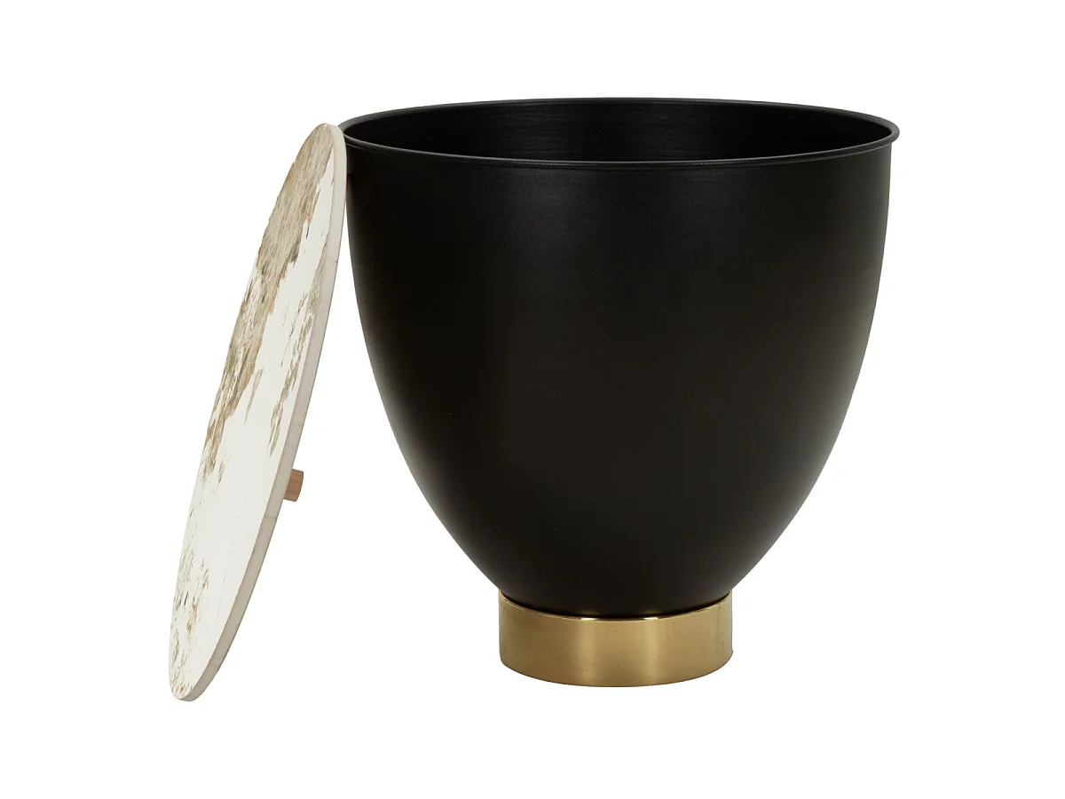 Couchtisch im zeitgenössischen Glam-Stil Ø 48x47 cm