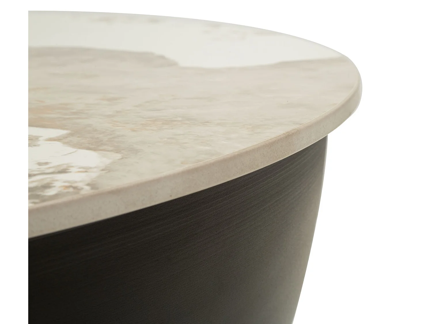 Moderne, glamoureuze salontafel cm ø 73x40