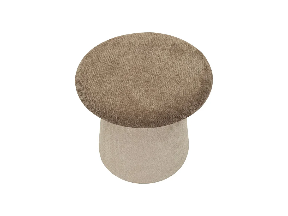 Beistelltisch/Pouf im nordischen Stil in Pilzform Ø 59x55 cm