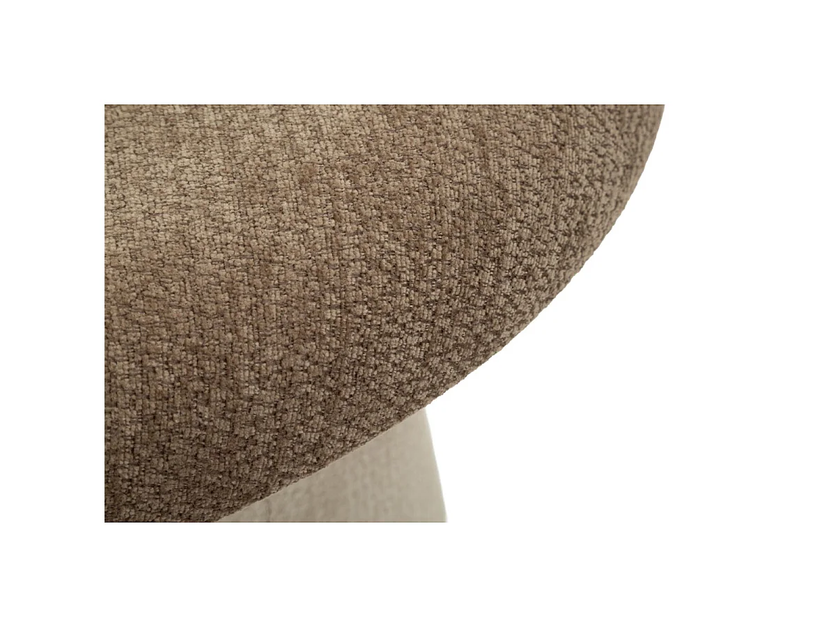 Beistelltisch/Pouf im nordischen Stil in Pilzform Ø 59x55 cm