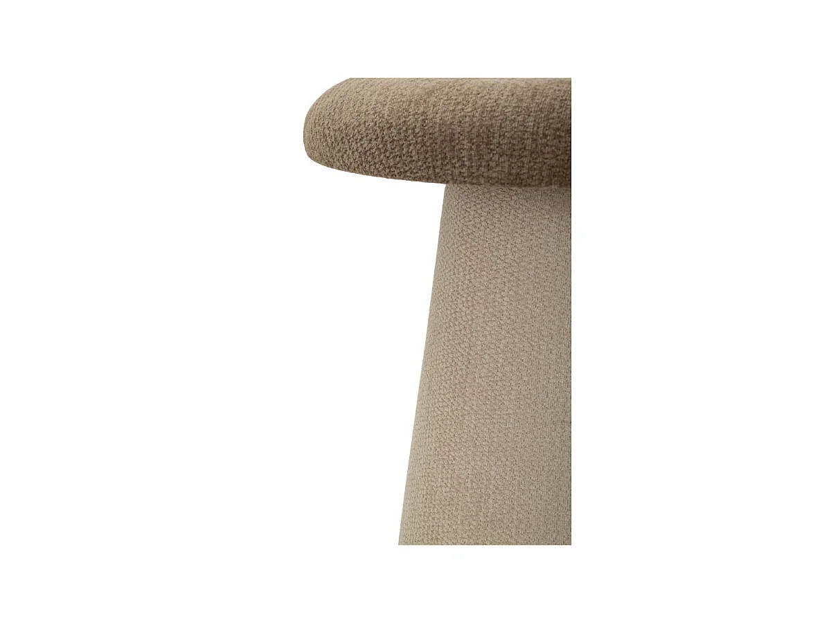 Beistelltisch/Pouf im nordischen Stil in Pilzform Ø 59x55 cm