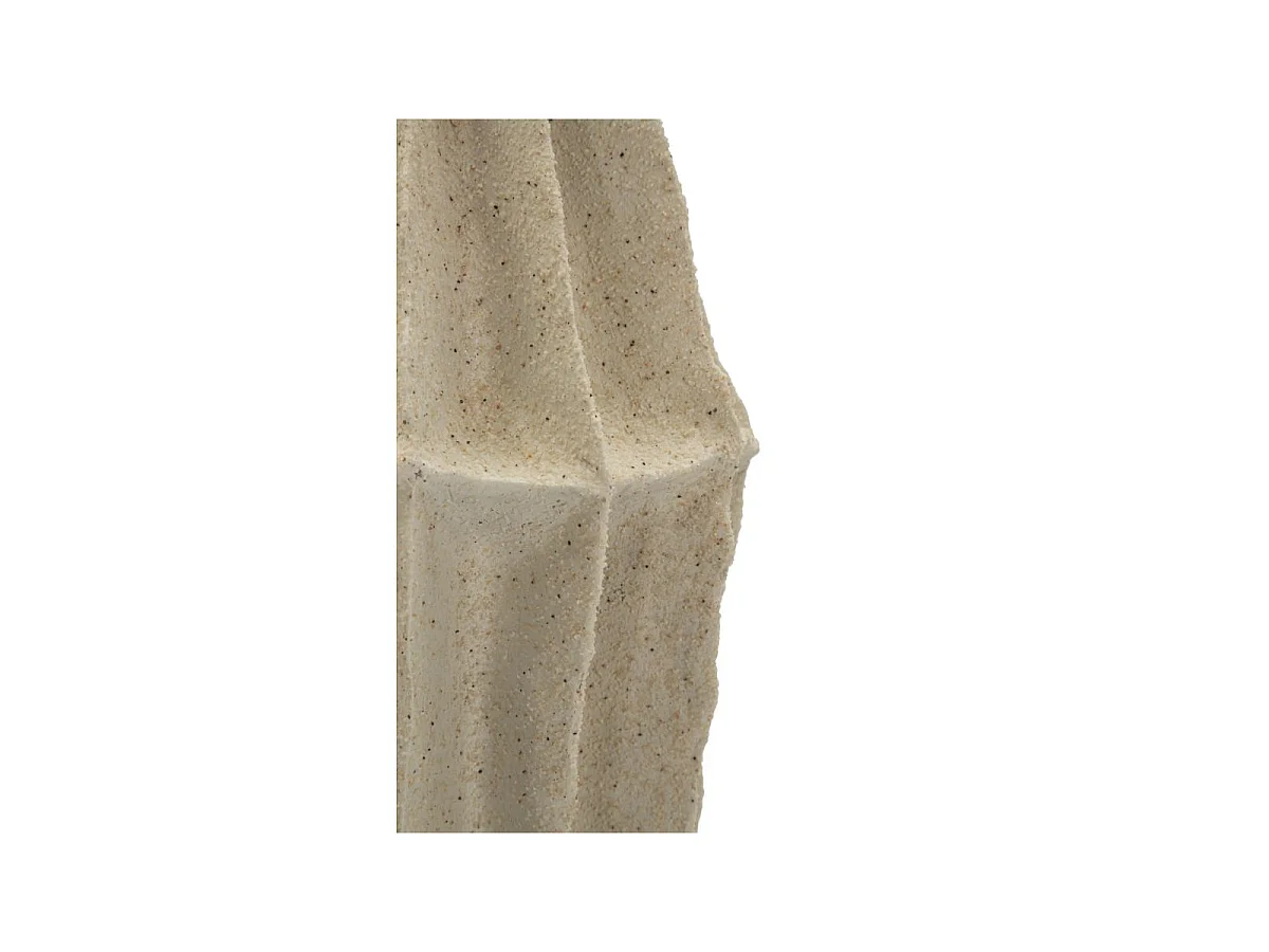 Vase Déco en Résine "Nara" 44cm Sable