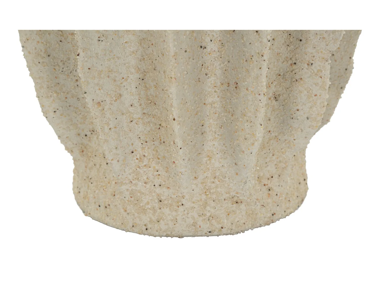 Vase Déco en Résine "Nara" 44cm Sable