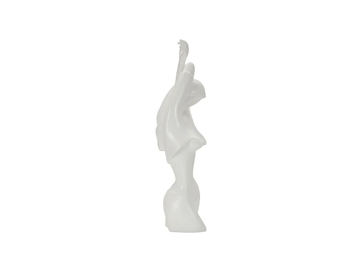 Statuette Silhouette Féminine "Venere" 29cm Blanc