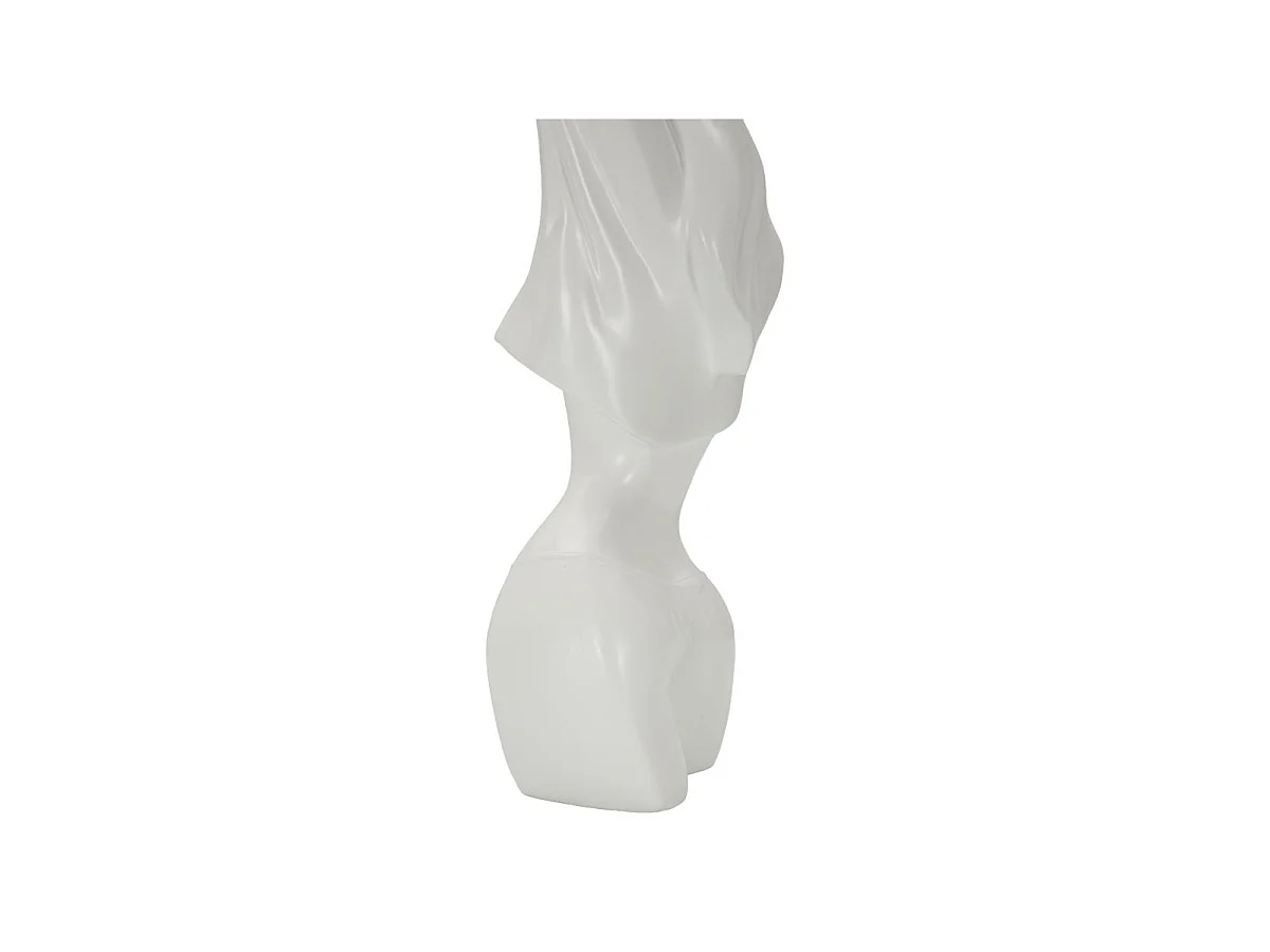 Statuette Silhouette Féminine "Venere" 29cm Blanc