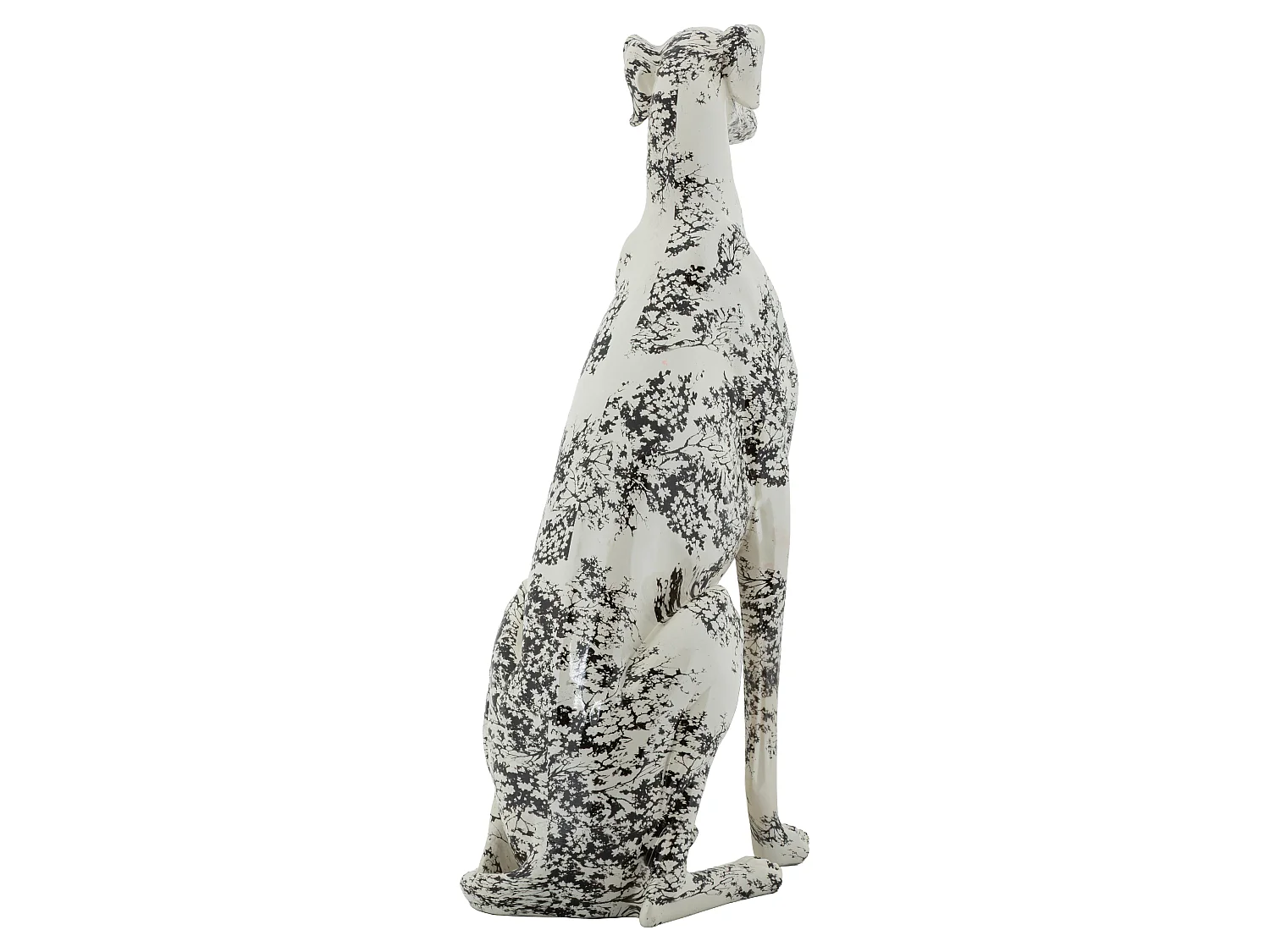 Oosterse sculptuur in de vorm van een hond, 42,5 x 25,5 x 78 cm