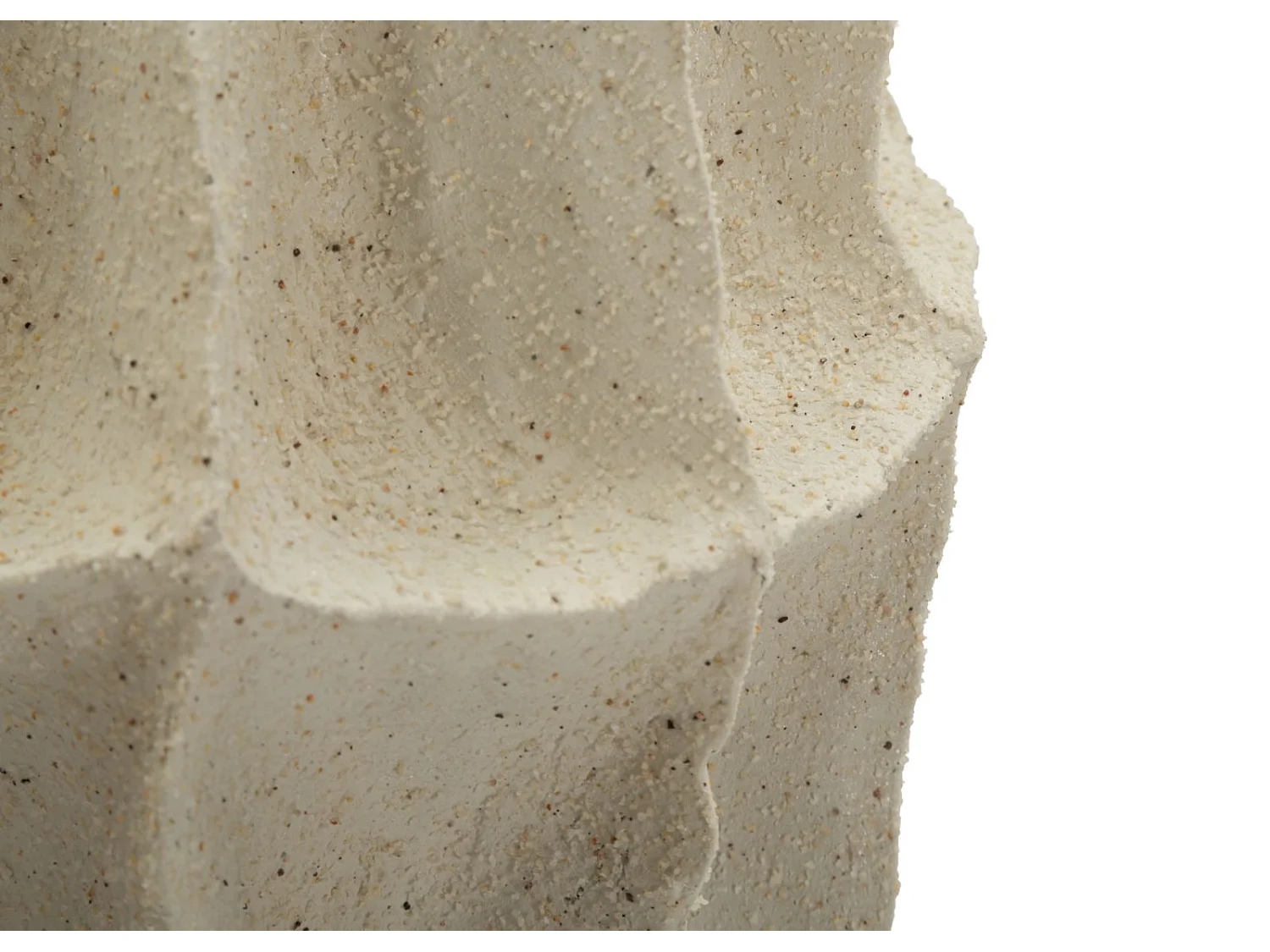 Vase Déco en Résine "Nara" 58cm Sable