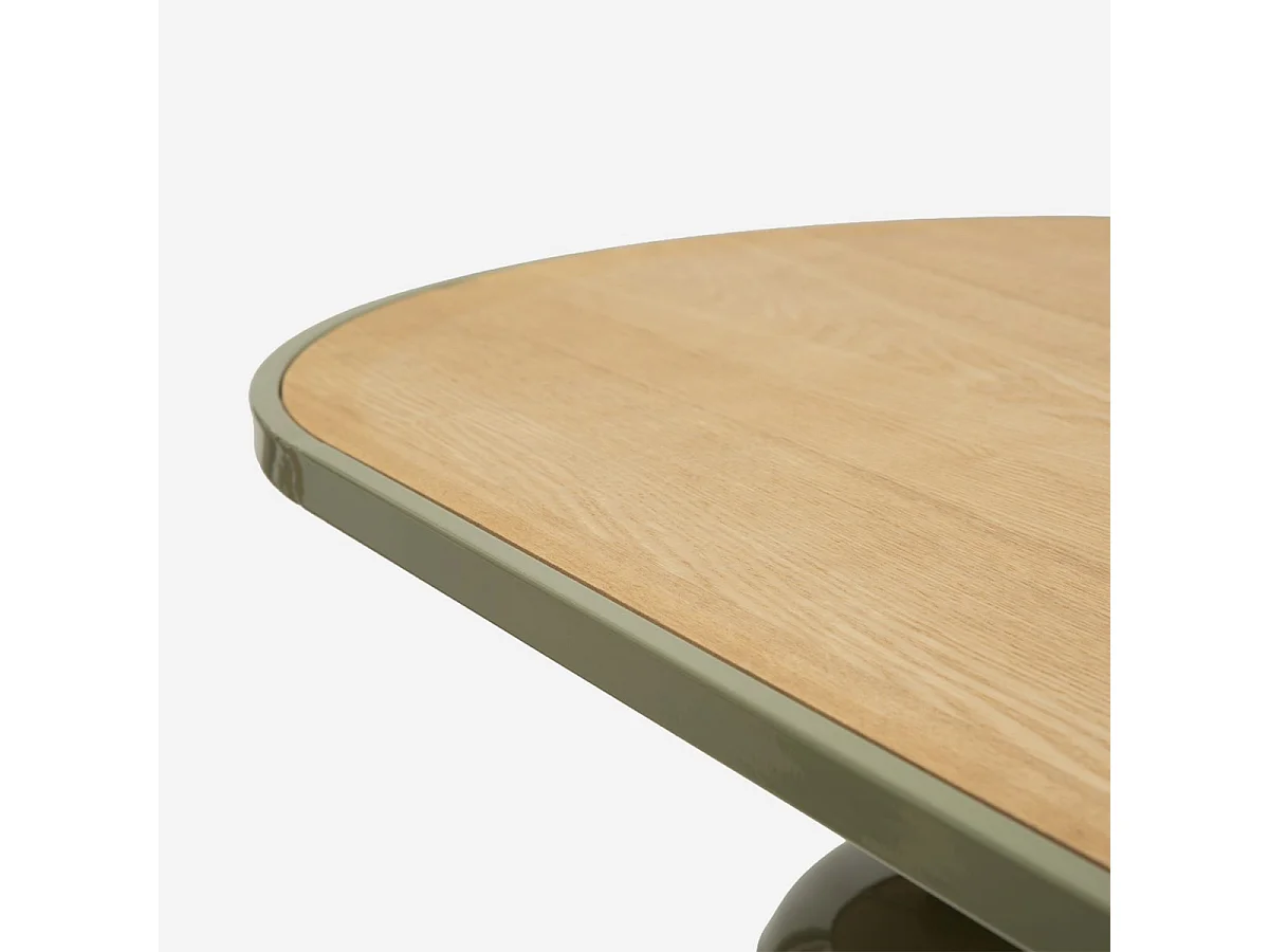 Console en métal avec plateau en bois 150 x 45 x 77,5 cm