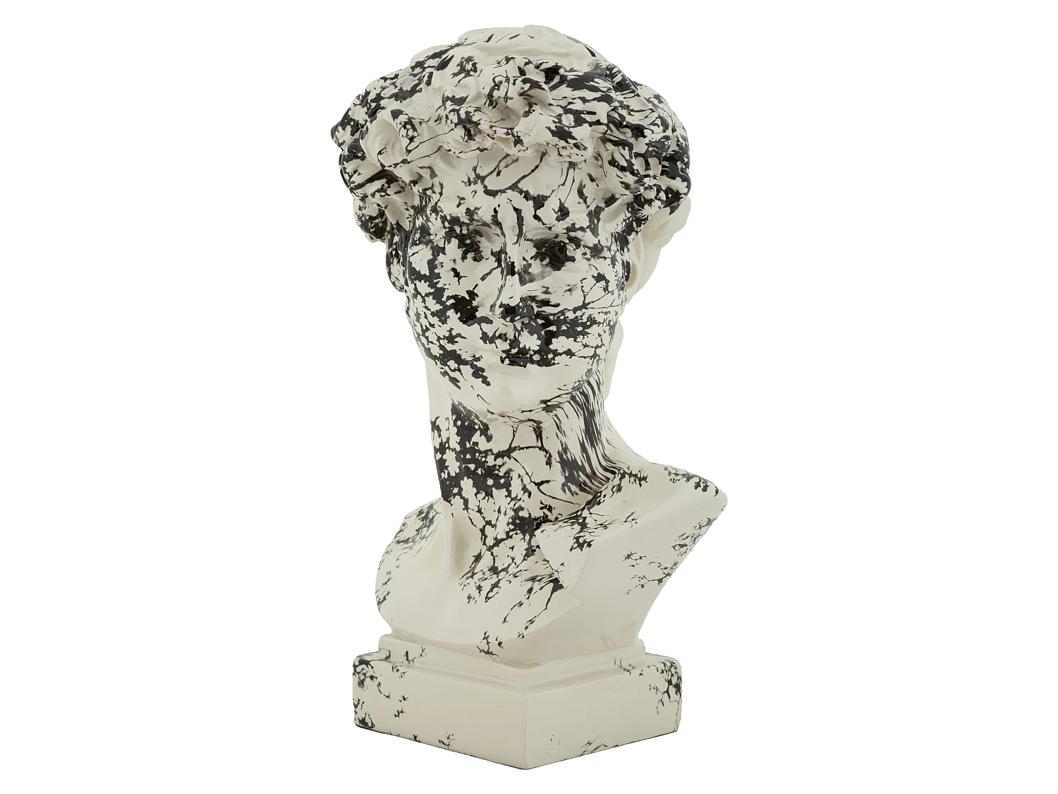 Oosterse sculptuur in de vorm van een hoofd, 18x16x30 cm