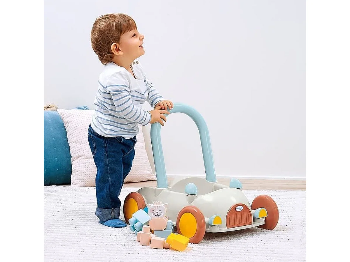 ECOIFFIER Chariot de marche avec 16 accessoires - Dès 12 mois