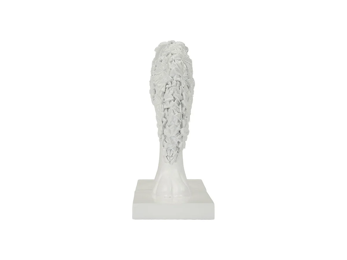 Lot de 2 Serre-Livres Arbre de Vie "Albero" 23cm Blanc
