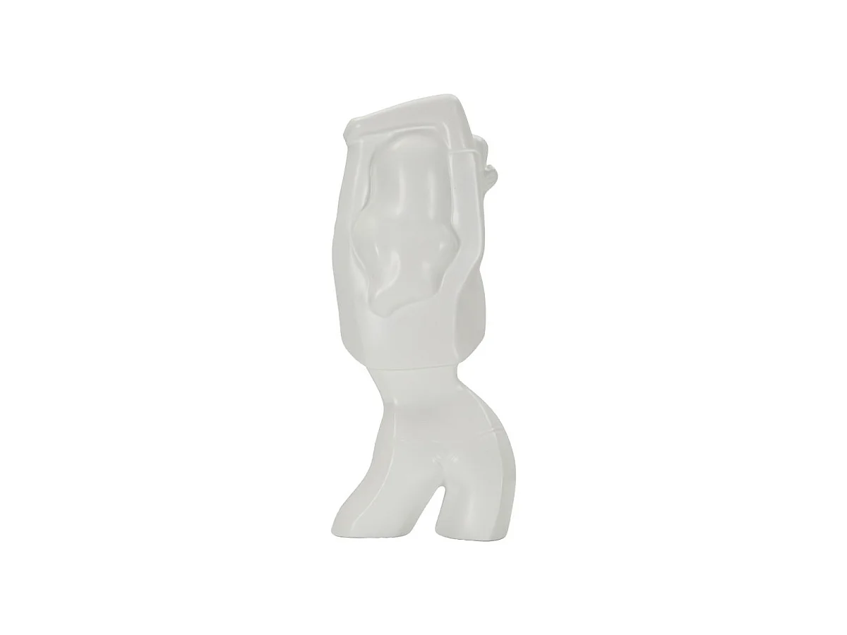 Buste Féminin Déco "Venere" 29cm Blanc