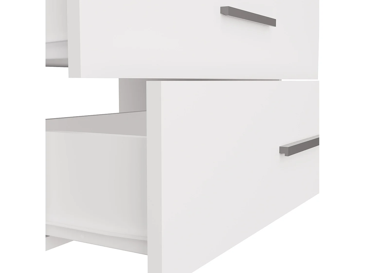 Mobile bagno sospeso 80cm con lavabo d’appoggio bianco MLBT6