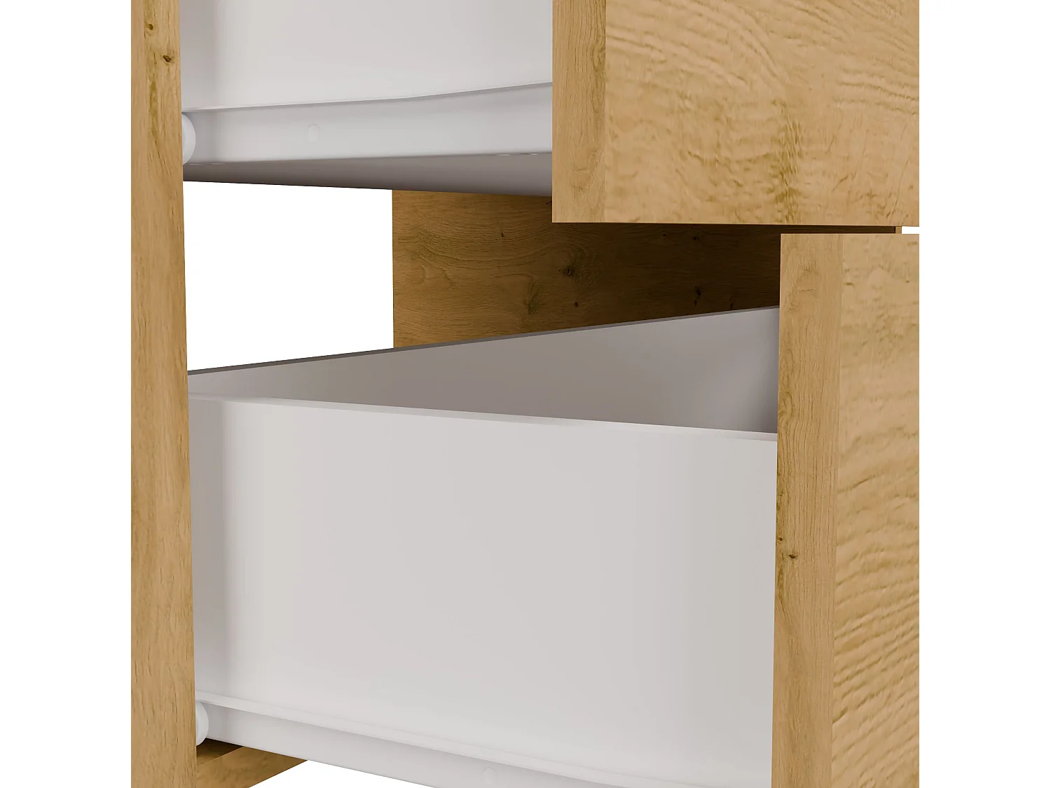 Mobile bagno sospeso 80cm con lavabo d’appoggio rovere MLBT6