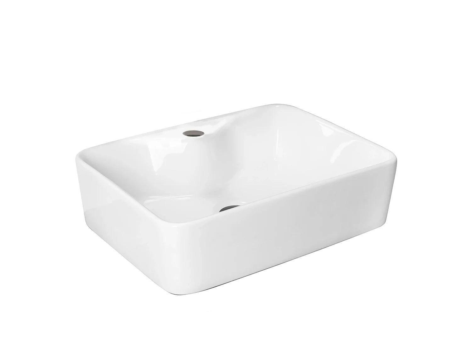 Mobile bagno sospeso 80cm con lavabo d’appoggio rovere MLBT6