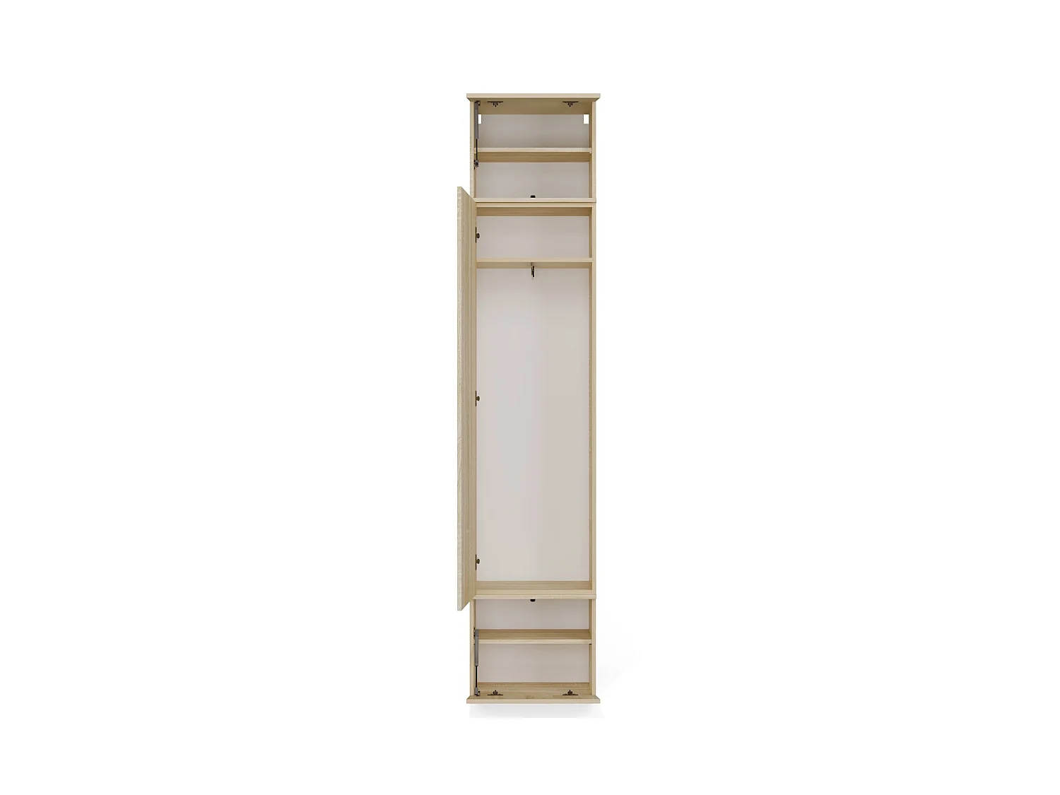 Armadio guardaroba 50x238 cm per ingresso rovere chairo MIT16