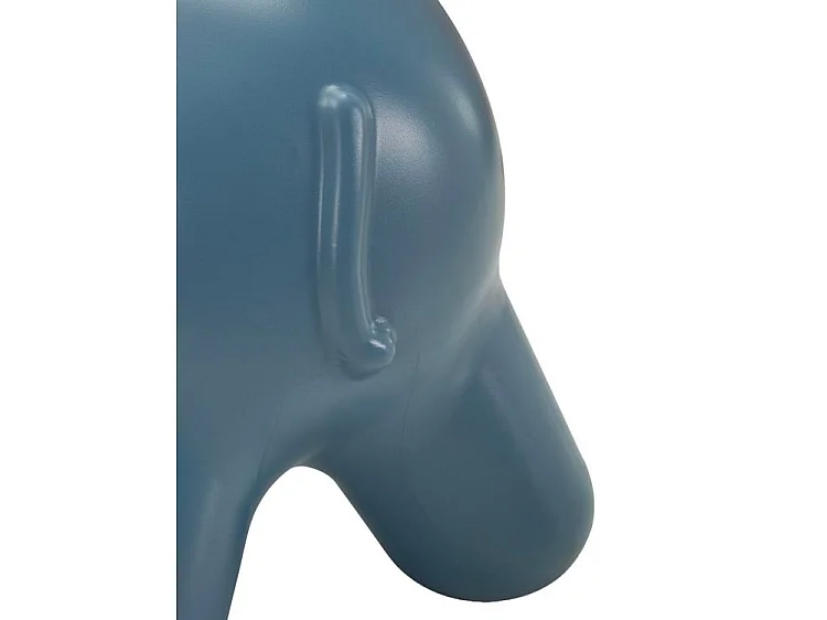 Blauwe olifantenkruk, 86 x 46 x 56 cm