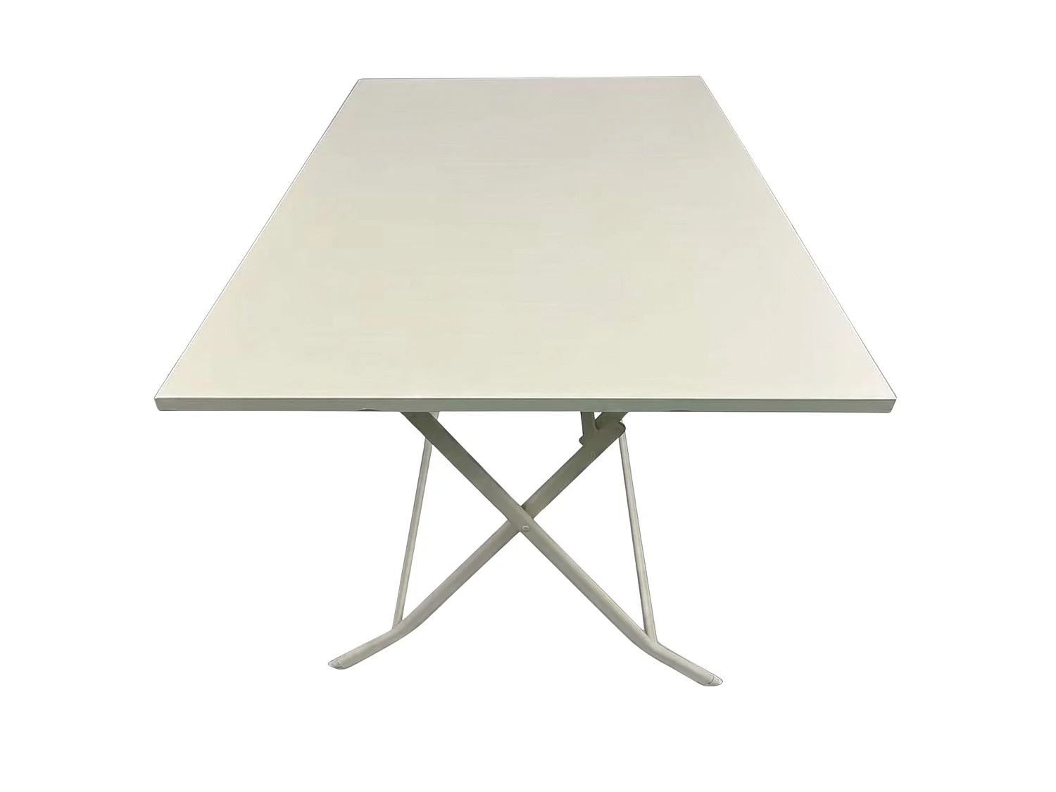 Mesa plegable exterior Greensboro Beige 4 personas acero