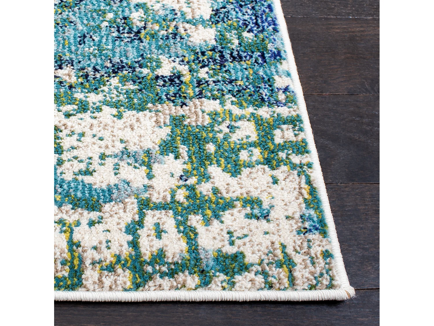 Tapis Vert/Turquoise 91 X 152 cm - Maris
