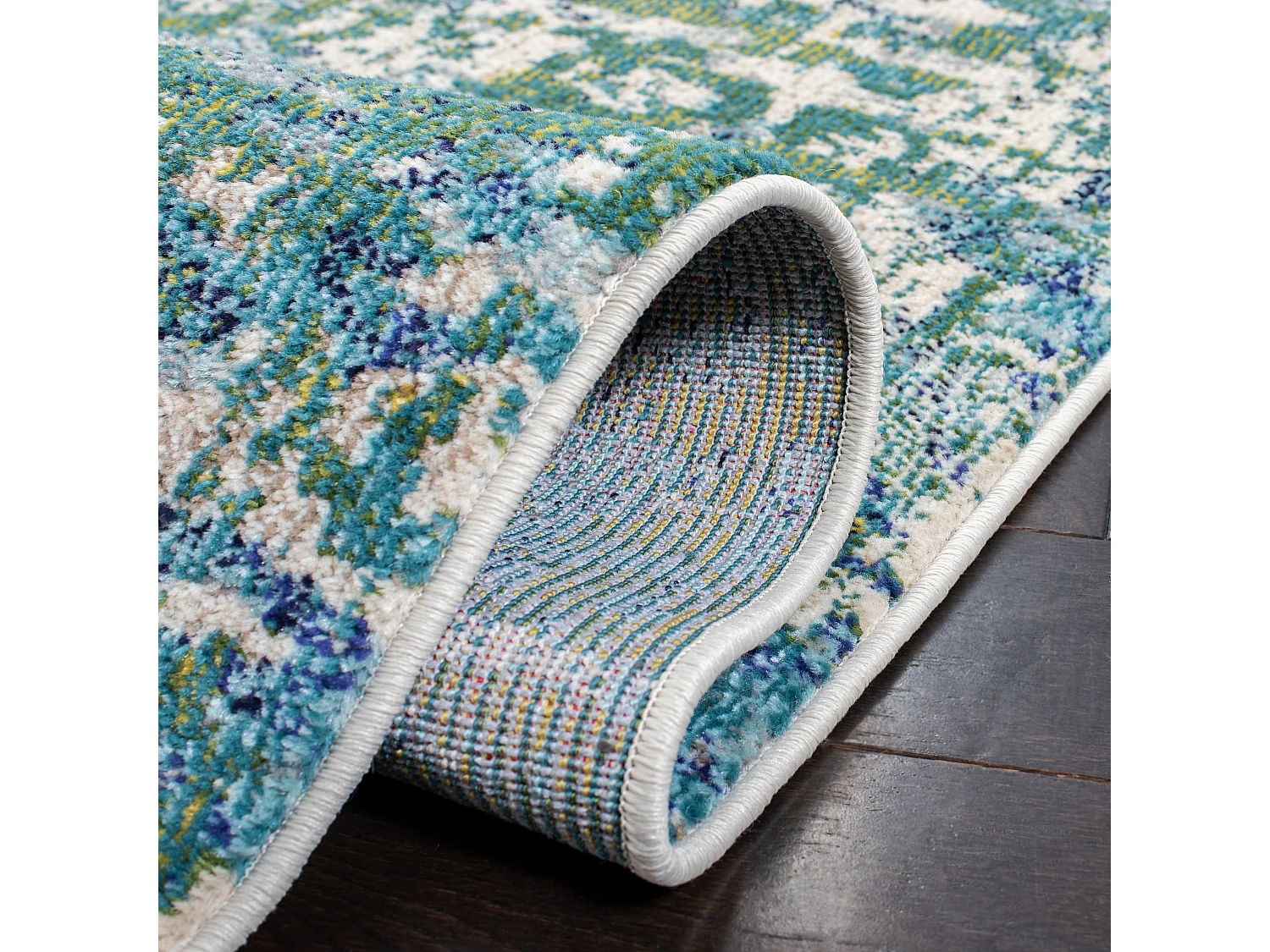 Tapis Vert/Turquoise 91 X 152 cm - Maris