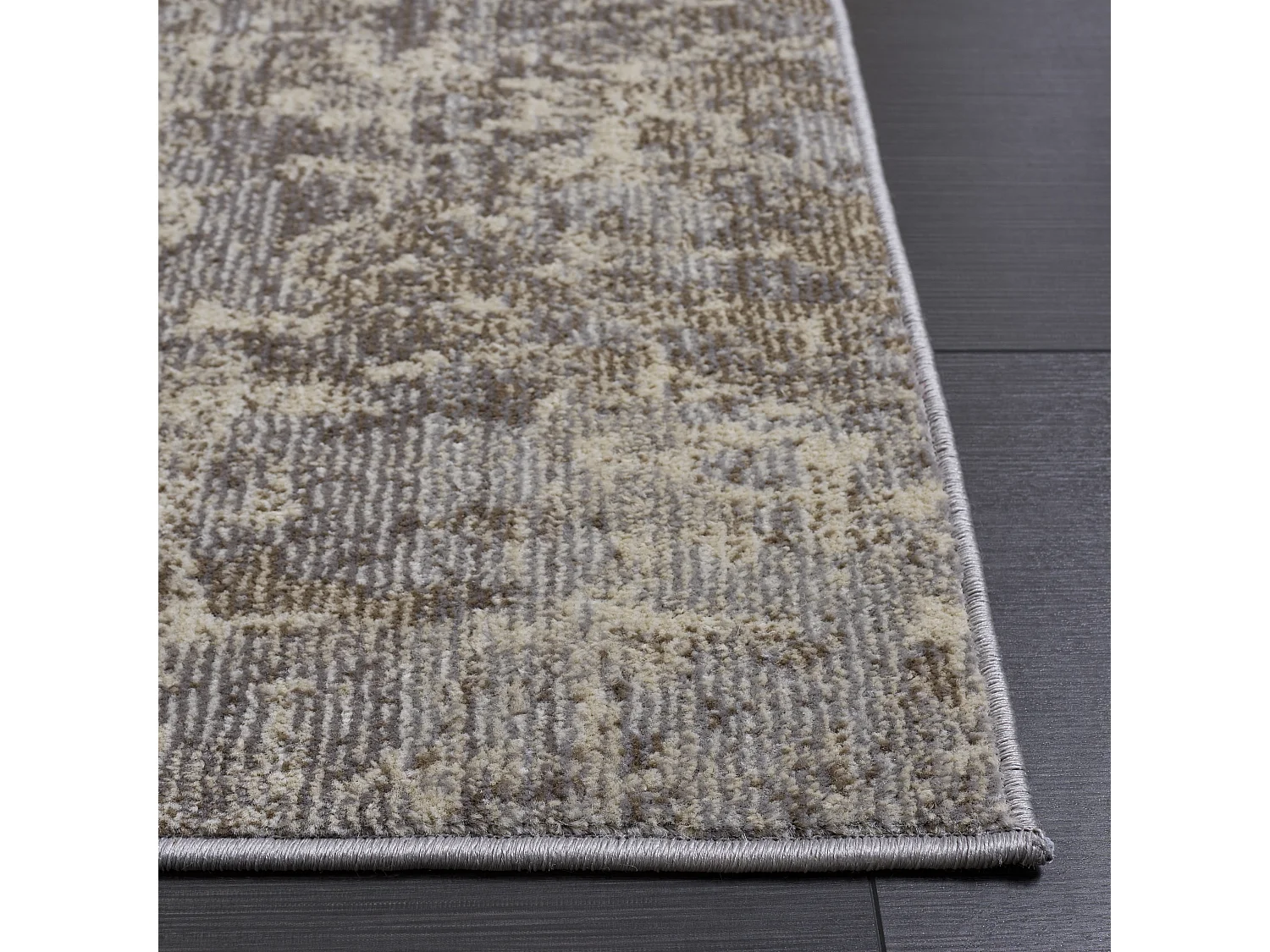 Tapis Gris/Beige 66 X 122 cm - Siena