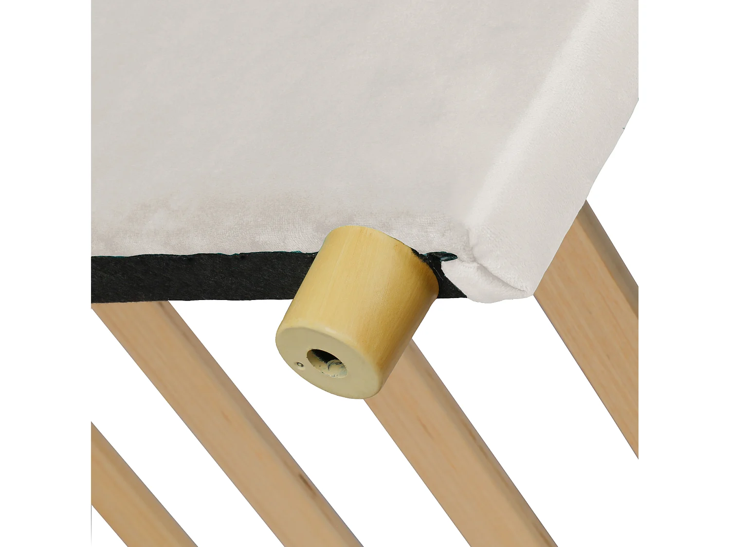 Parrot Uncle Lit cabane enfant 90x200 cm beige avec toboggan, LED, rangement et tête de lit avec étagères