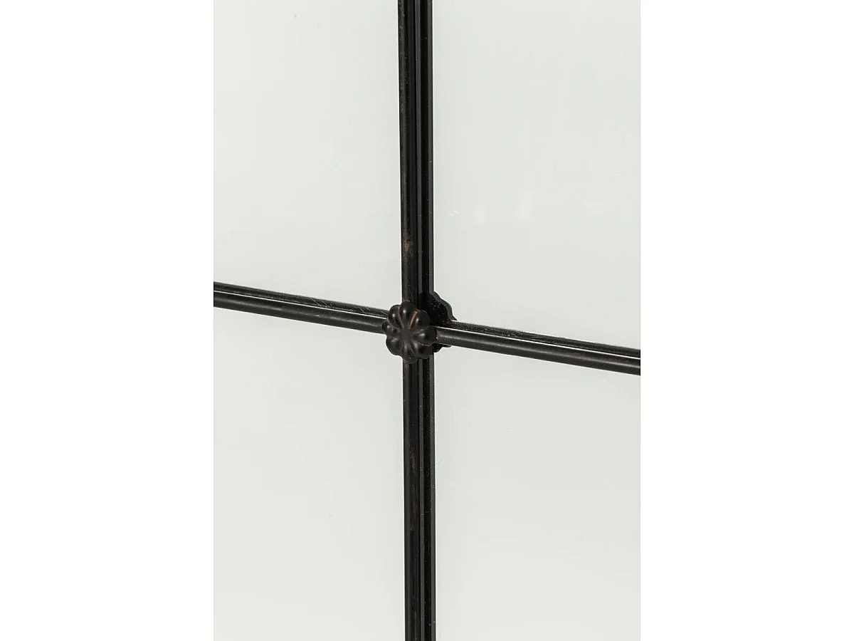 Miroir Mural Arche Antique "Orson" 106cm Noir